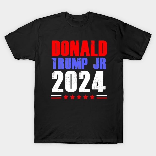 Donald Trump Jr President 2024 T-Shirt by ReD-Des